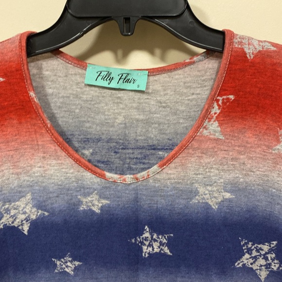 Filly Flair short sleeve top small - Picture 3 of 5